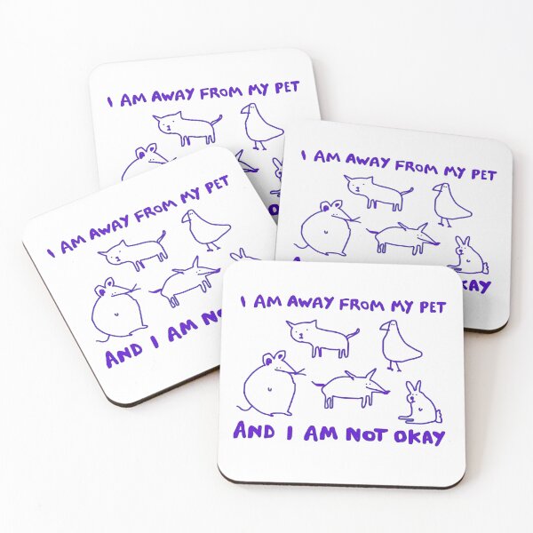 Item preview, I Am Away From My Pet And I Am Not Okay Shirt designed and sold by GiaoCalonas.
