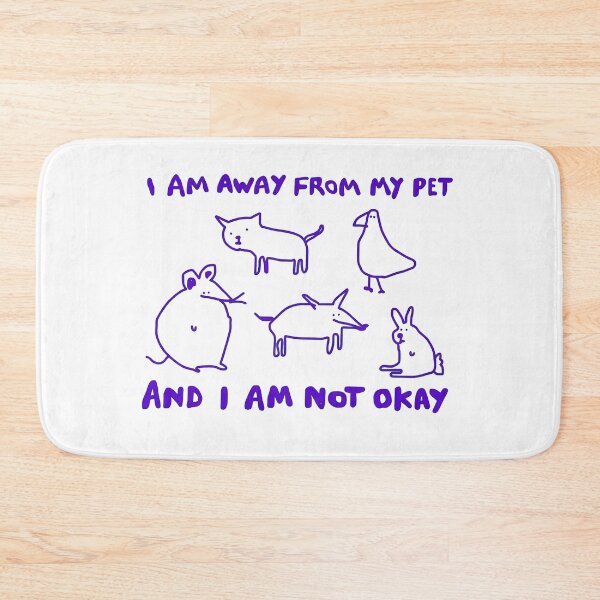 Item preview, I Am Away From My Pet And I Am Not Okay Shirt designed and sold by GiaoCalonas.