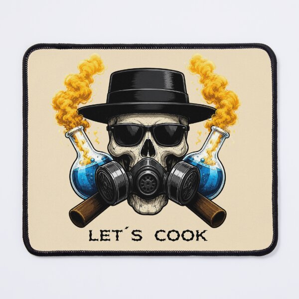 Item preview, Retro Chemistry Skull Gas Mask Design designed and sold by Hibiskusmond.