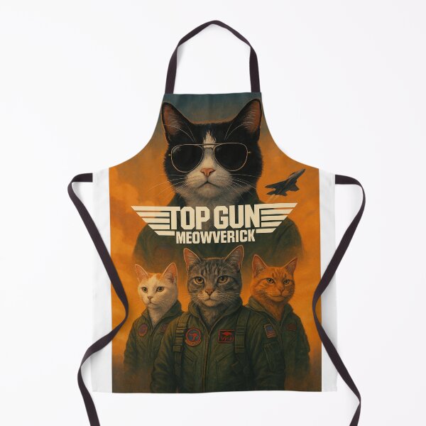Item preview, Top Gun Meowverick designed and sold by Pop, Culture and Stuff.