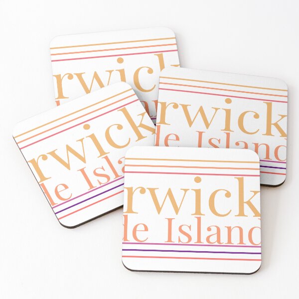 Item preview, Warwick Rhode Island City Marked On Map designed and sold by TheIconSmith.