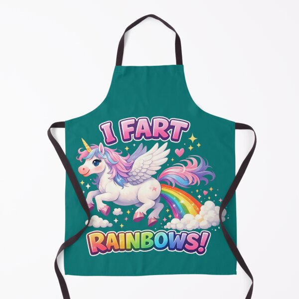 Item preview, I Fart Rainbows - Cute Flying Unicorn Funny Fantasy designed and sold by SidTastic .