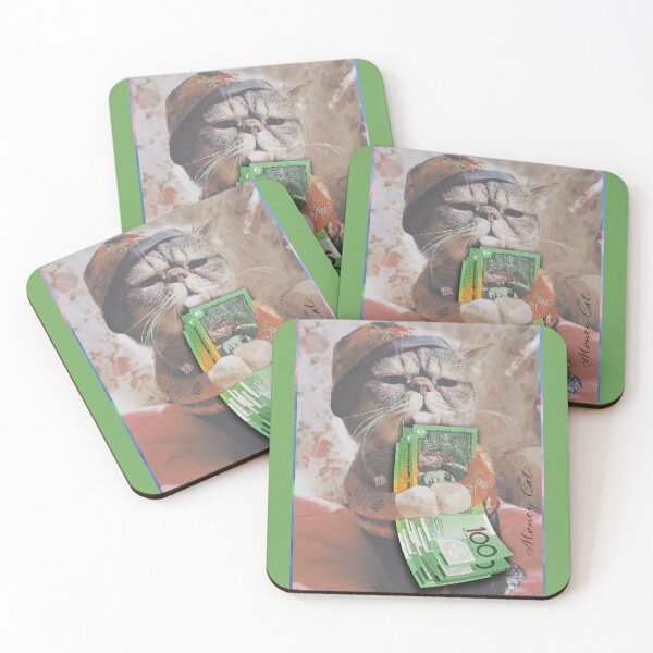 Item preview, Money Cat - Australian Dollar (by ACCI) designed and sold by VanyssaGraphics.