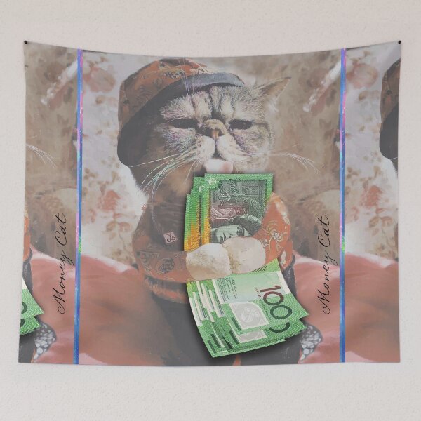 Item preview, Money Cat - Australian Dollar (by ACCI) designed and sold by VanyssaGraphics.