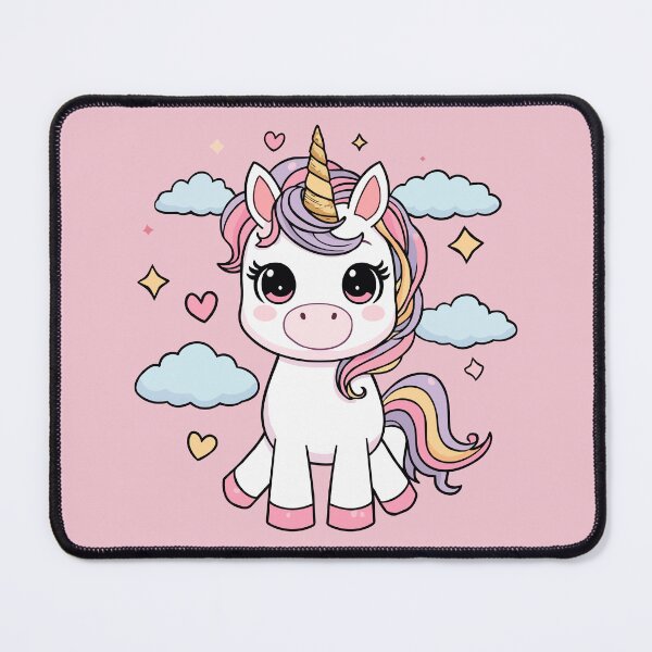 Item preview, Cute Kawaii Unicorn Cartoon | Magical Pastel Fantasy Design designed and sold by SarkisovaNune.