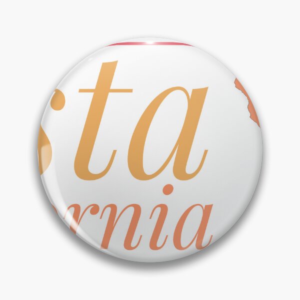 Item preview, Vista California City Marked On Map designed and sold by TheIconSmith.