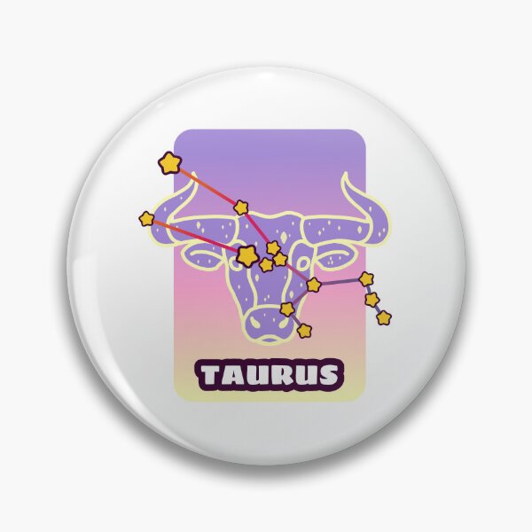 Item preview, Whimsical Taurus Zodiac Constellation – Colorful Celestial Star Art Illustration designed and sold by dittoon.