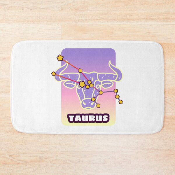 Item preview, Whimsical Taurus Zodiac Constellation – Colorful Celestial Star Art Illustration designed and sold by dittoon.
