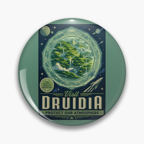 Item preview, Planet Druidia Tourism Poster designed and sold by agearb.