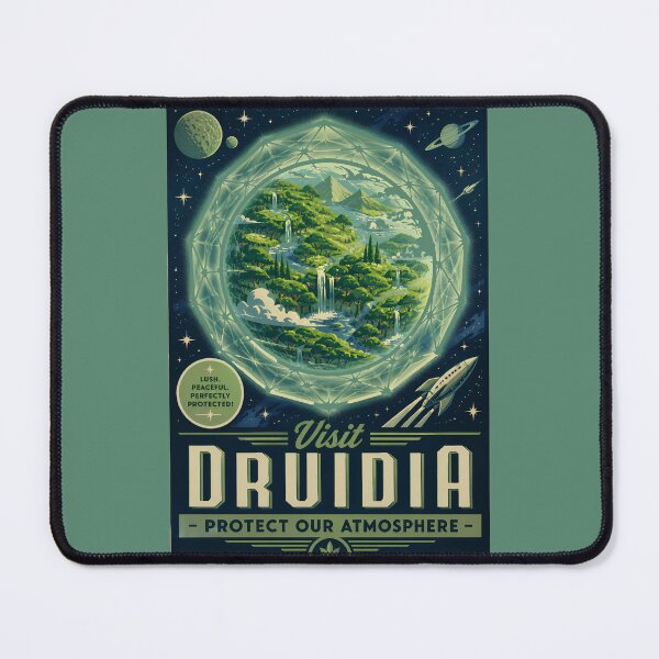 Item preview, Planet Druidia Tourism Poster designed and sold by agearb.