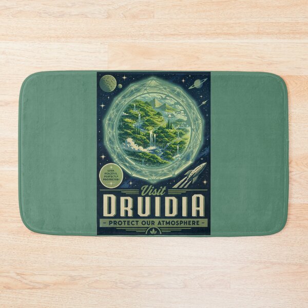 Item preview, Planet Druidia Tourism Poster designed and sold by agearb.