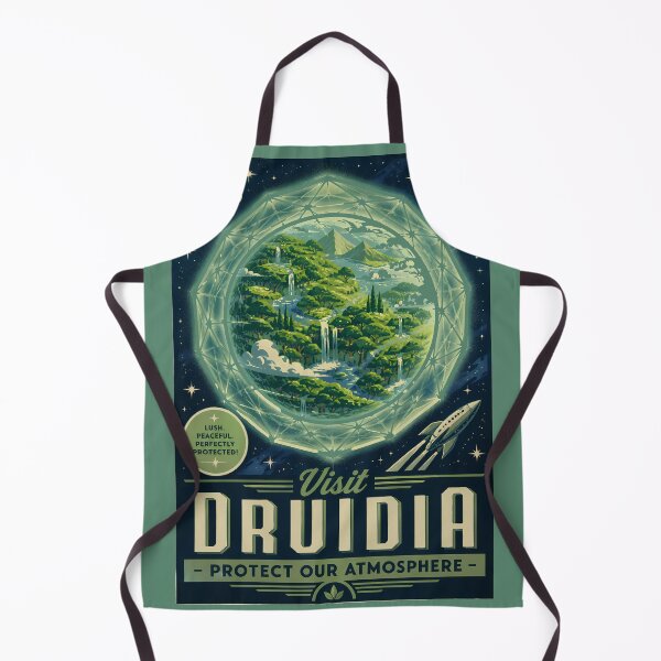 Item preview, Planet Druidia Tourism Poster designed and sold by agearb.