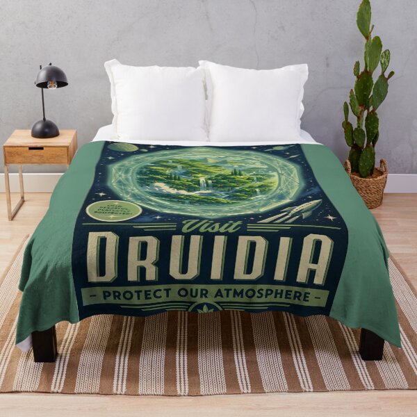 Item preview, Planet Druidia Tourism Poster designed and sold by agearb.