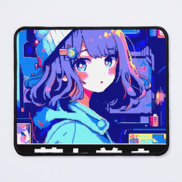Item preview, Y2K Aesthetic Harajuku Anime Girl #163 designed and sold by mika-gallery.