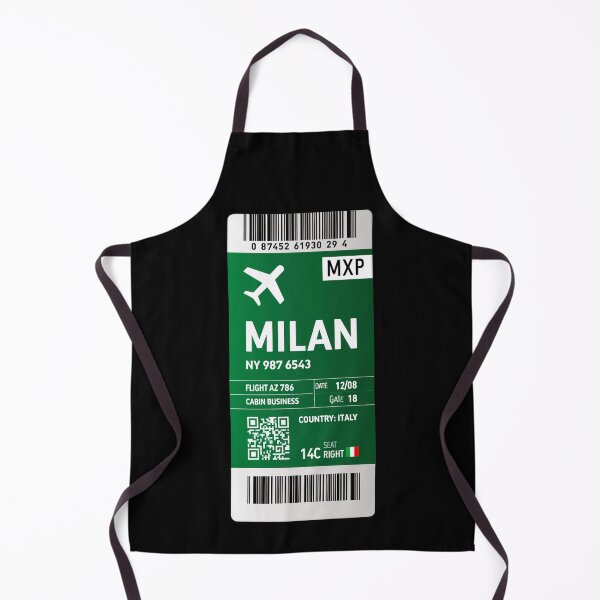 Item preview, Milan Boarding Pass designed and sold by Sketch-Shack.