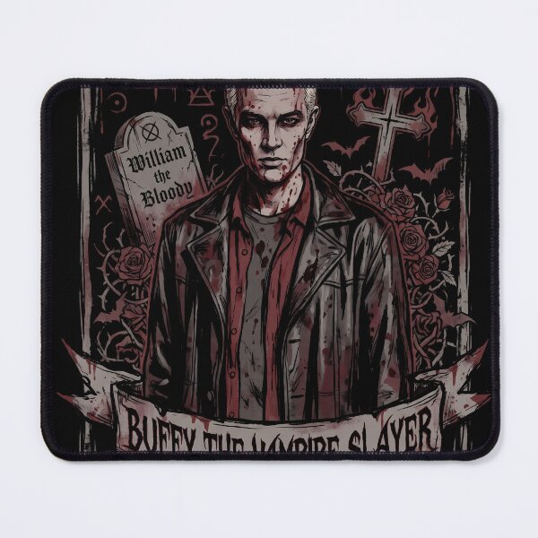 Item preview, Retro Buffy and Spike Kiss – Enemies to Lovers Classic designed and sold by Senpaiwaves.