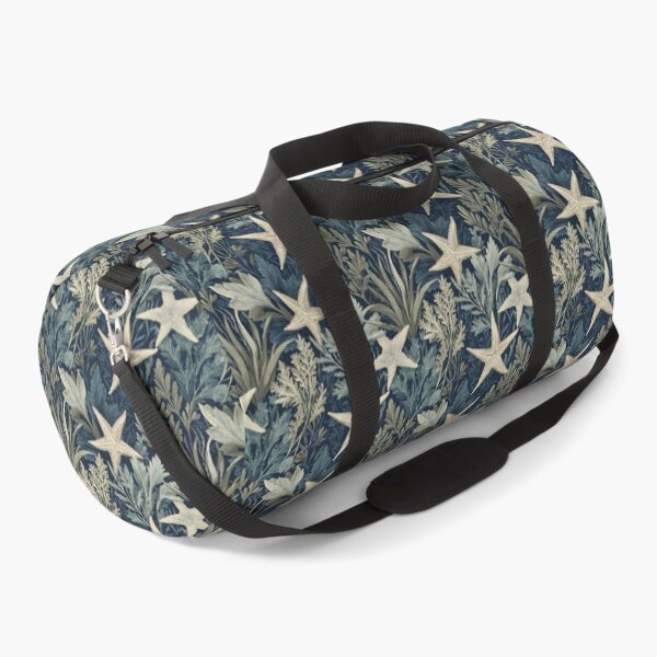 Item preview, Seaweed & Starfish - Navy Blue Coastal Arts & Crafts Design designed and sold by BestVarieties.