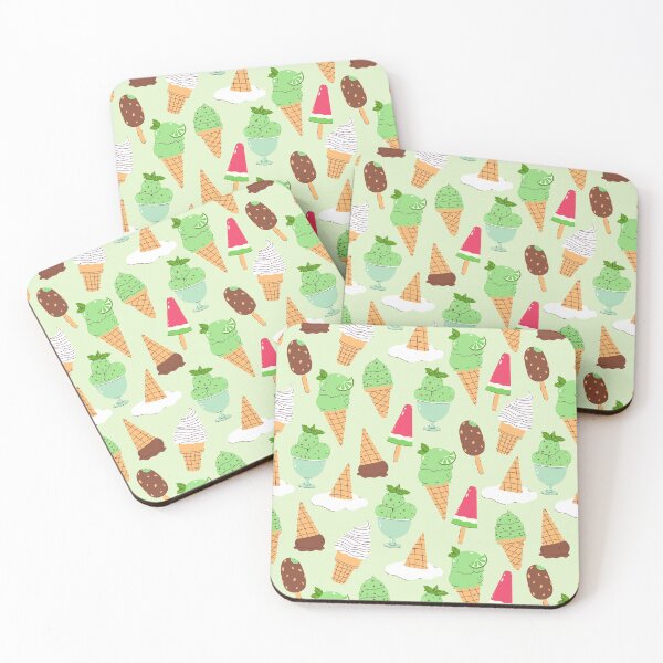 Item preview, different types of ice cream. designed and sold by burbura.