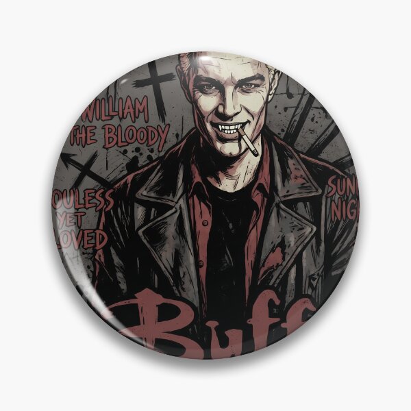 Item preview, Spike Buffy the Vampire Slayer – William the Bloody Tribute designed and sold by Senpaiwaves.