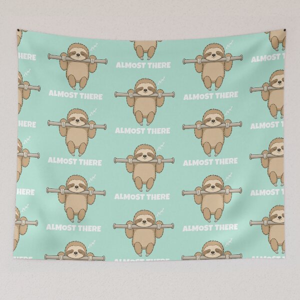Item preview, Cute Sloth Almost There Funny Lazy Sloth  designed and sold by Maryna_Reine.