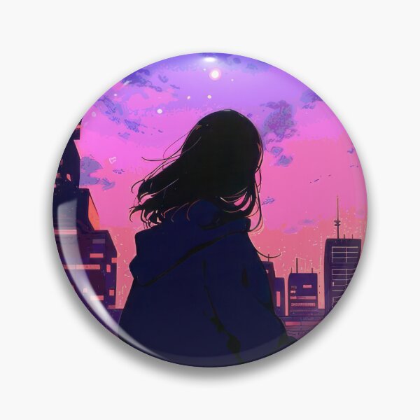 Item preview, Lofi Landscape Sunset Anime Aesthetic #124 designed and sold by mika-gallery.