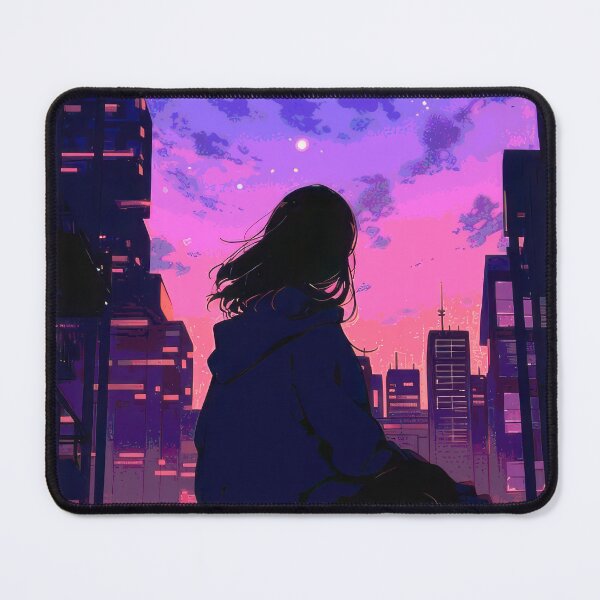 Item preview, Lofi Landscape Sunset Anime Aesthetic #124 designed and sold by mika-gallery.
