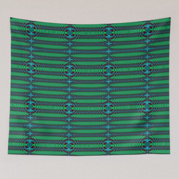 Item preview, Abstract Pattern "Radar 6" designed and sold by Gluecknika.