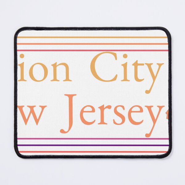 Item preview, Union City New Jersey City Marked On Map designed and sold by TheIconSmith.