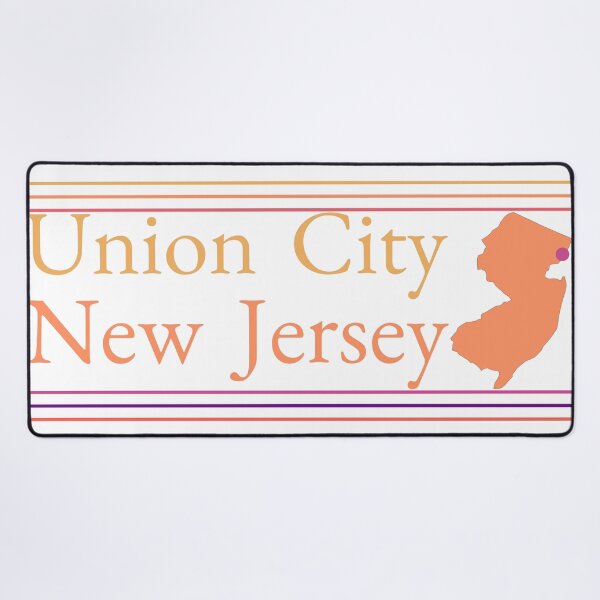 Item preview, Union City New Jersey City Marked On Map designed and sold by TheIconSmith.