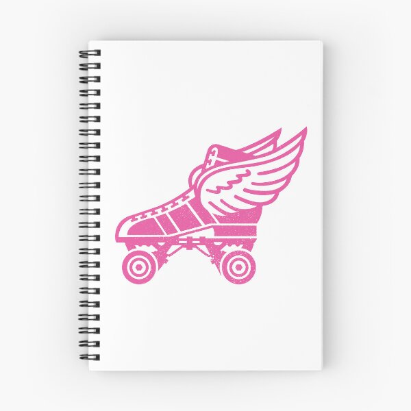 Item preview, Pink Winged Roller Skate designed and sold by GoGoPotatoPrint.
