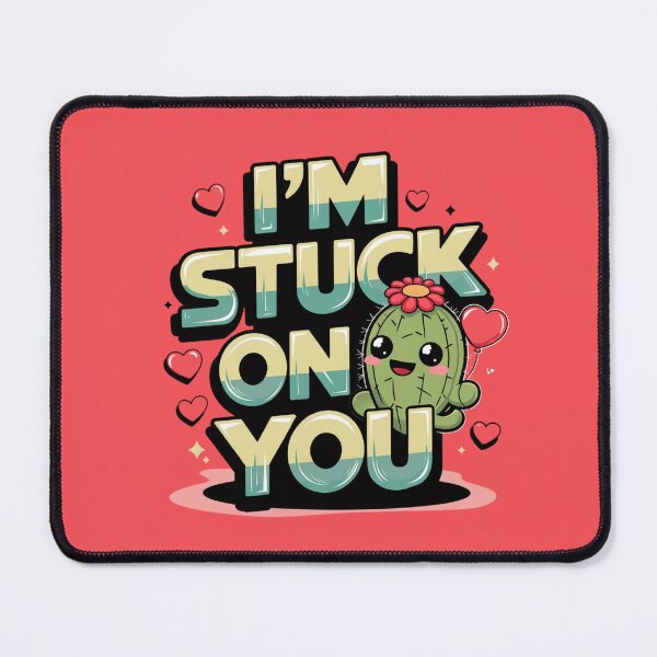 Item preview, I'm Stuck On You - Cute Cactus designed and sold by FrenchTouch77.