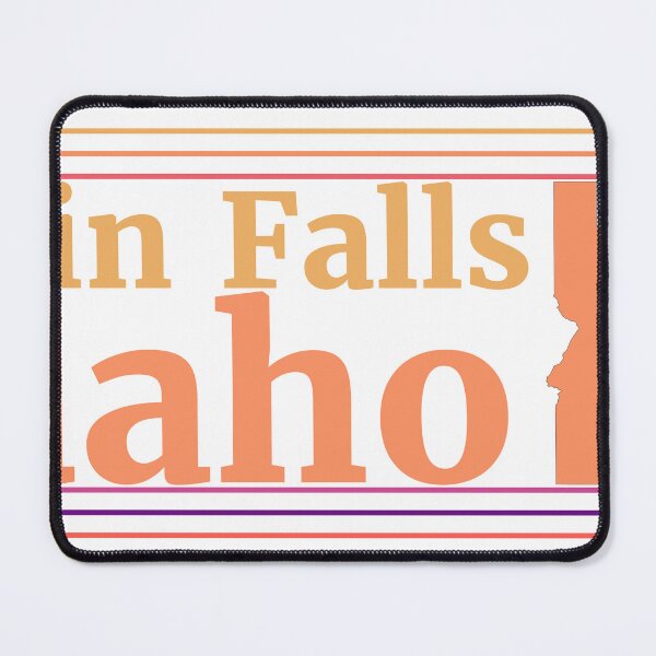 Item preview, Twin Falls Idaho City Marked On Map designed and sold by TheIconSmith.
