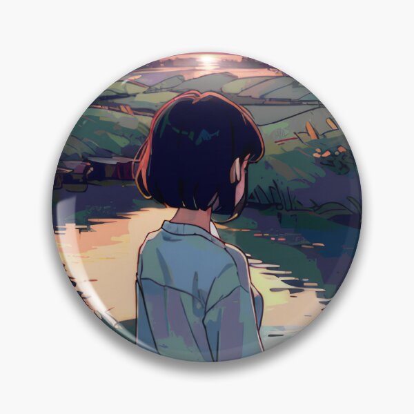Item preview, Lofi Landscape Anime Aesthetic #121 designed and sold by mika-gallery.