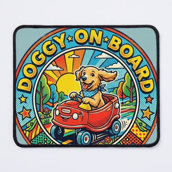 Item preview, Dog on board designed and sold by The King's general goods.