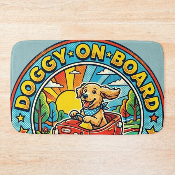 Item preview, Dog on board designed and sold by The King's general goods.