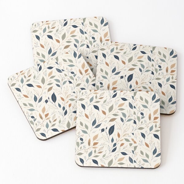 Item preview, Calm Leafs Pattern designed and sold by KookDesignZ.