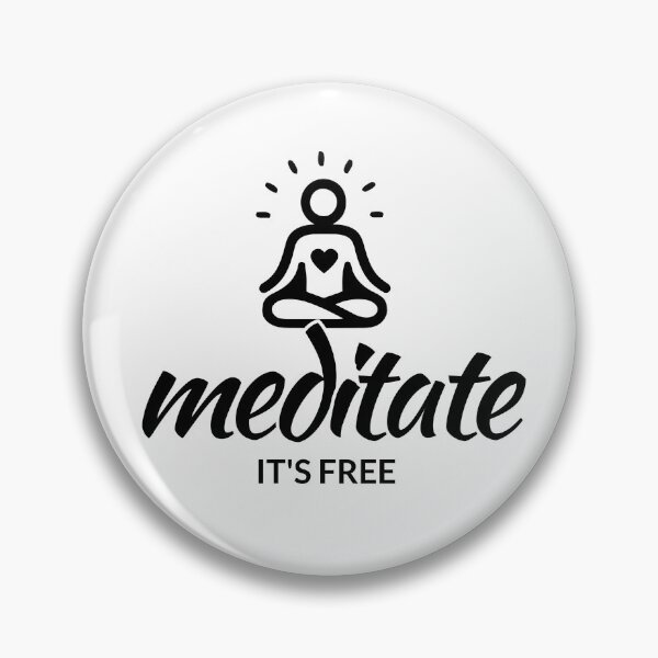 Item preview, Meditate, It' Free designed and sold by cgrafix.