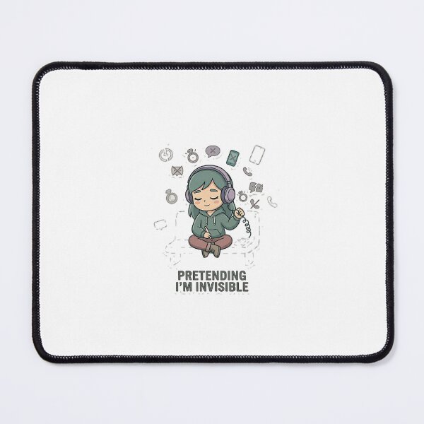 Item preview, Pretending I'm Invisible designed and sold by IntrovertEngineer11.