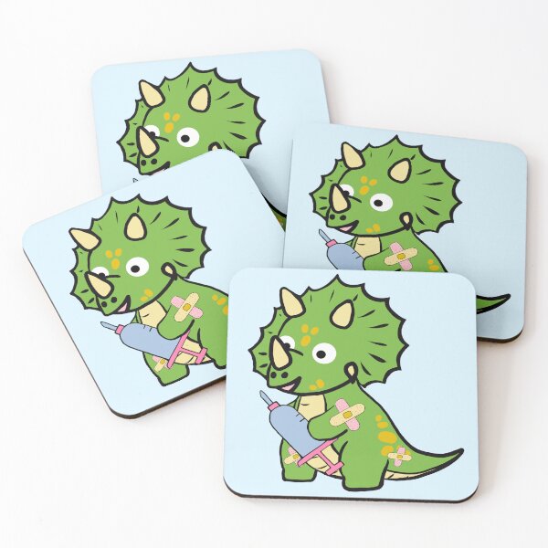 Item preview, Cute Triceratops Dino Doctor - Brave Patient Gift for Kids designed and sold by karolaart.