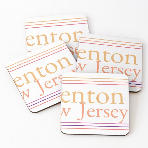 Item preview, Trenton New Jersey City Marked On Map designed and sold by TheIconSmith.