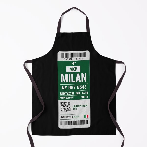 Item preview, Milan Boarding Pass designed and sold by Sketch-Shack.