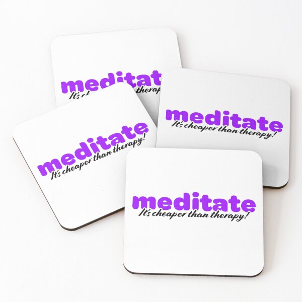 Item preview, Meditate, it's cheaper than therapy! designed and sold by cgrafix.