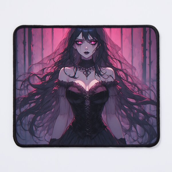 Item preview, Hot Halloween Anime Goth Girl Waifu 91 designed and sold by Your New Fixation.