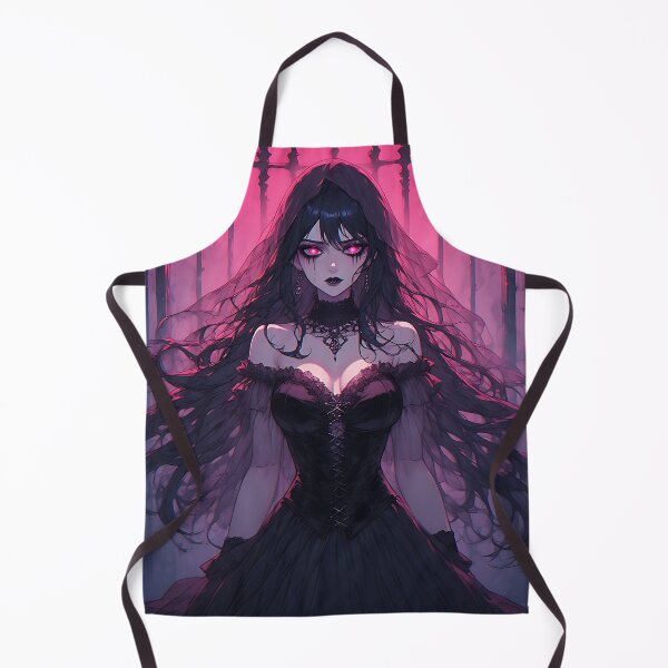 Item preview, Hot Halloween Anime Goth Girl Waifu 91 designed and sold by Your New Fixation.