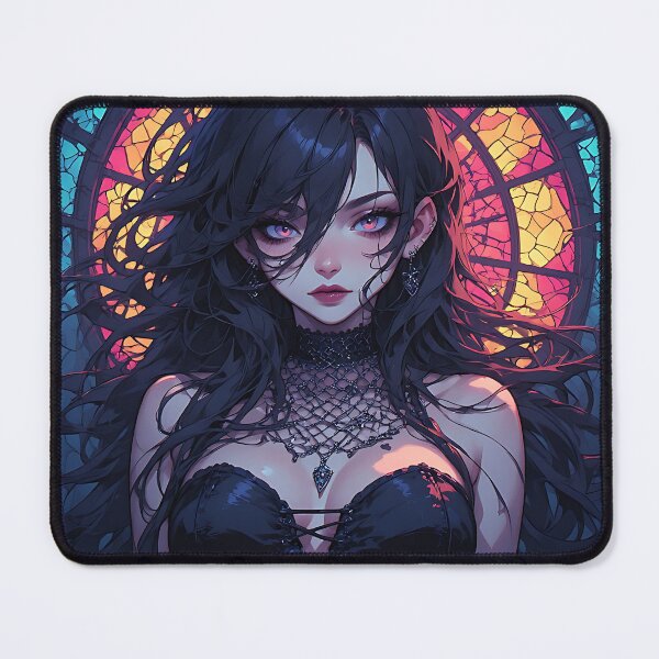 Item preview, Hot Halloween Anime Goth Girl Waifu 92 designed and sold by Your New Fixation.