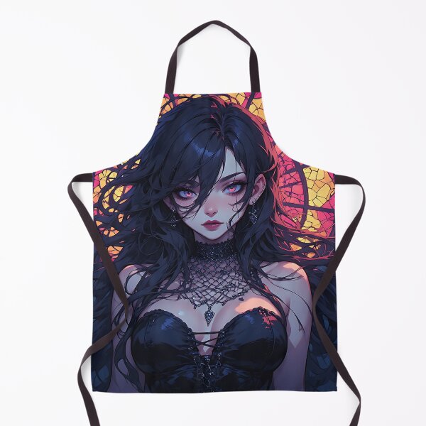 Item preview, Hot Halloween Anime Goth Girl Waifu 92 designed and sold by Your New Fixation.