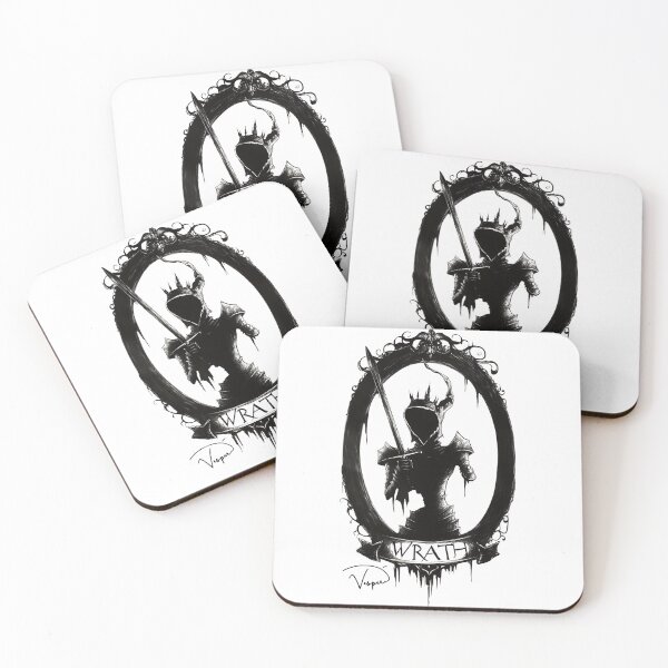 Item preview, Seven Deadly Sins Wrath Gothic Knight Dark Art designed and sold by ByVesper.