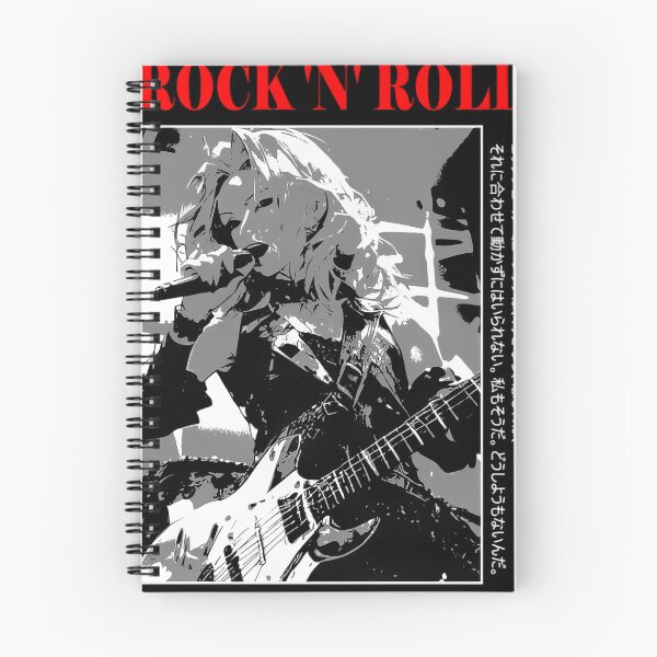 Item preview, Anime Punk Rock Band Black and White Manga Aesthetic #818 designed and sold by mika-gallery.