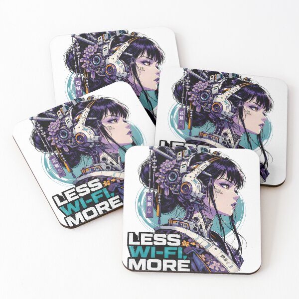 Item preview, Cyber Geisha Sci-Fi Poster designed and sold by Fregoli 2D.