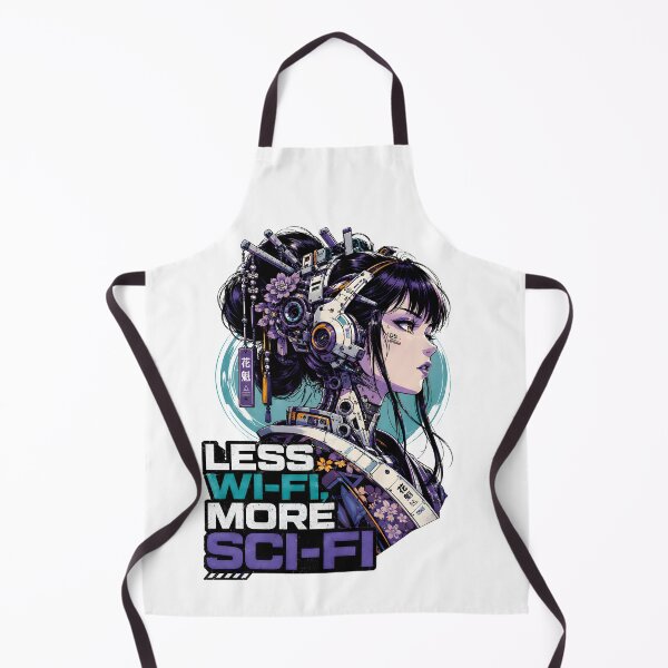 Item preview, Cyber Geisha Sci-Fi Poster designed and sold by Fregoli 2D.